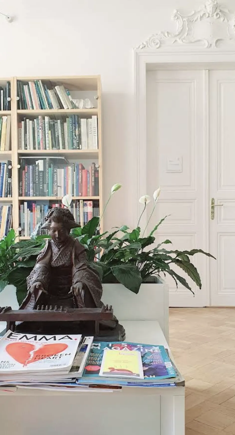 Bibliothek im Zentrum Leben.Psyche